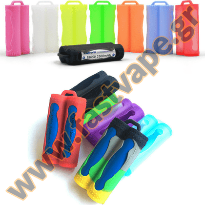 ΔΙΠΛΗ ΘΗΚΗ ΣΙΛΙΚΟΝΗΣ ΓΙΑ ΜΠΑΤΑΡΙΕΣ 18650