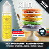 MIX & SHAKE - KILO 20/60ML SOUR SERIES RAINBOW SOURS (ΓΛΥΚΟΞΙΝΗ ΦΡΑΟΥΛΑ, ΛΕΜΟΝΙ, ΠΕΠΟΝΙ, ΜΗΛΟ)