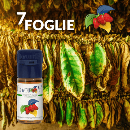 ELIQUID - 10ML - FLAVOURART ITALY - 7 LEAVES ( 7 ΚΑΠΝΑ ) 4.5mg