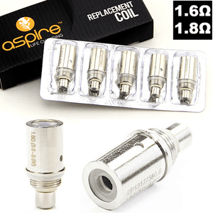 ΑΤΜΟΠΟΙΗΤΗΣ - 1x ΚΕΦΑΛΗ ASPIRE CE5 BDC (1.8 ohm)