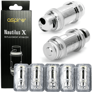 ΑΤΜΟΠΟΙΗΤΗΣ - 1x ΚΕΦΑΛΗ ASPIRE NAUTILUS X ( 1.8 ohm )