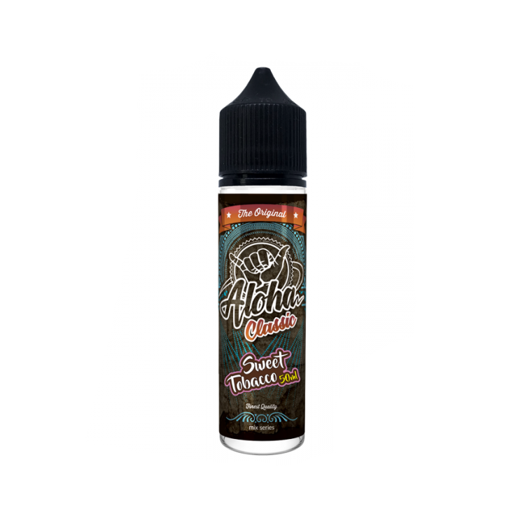 ALOHA CLASSIC - MIX-SHAKE-VAPE - 50/60ML - SWEET TOBACCO (ΕΛΑΦΡΩΣ ΓΛΥΚΟΣ ΣΤΡΙΦΤΟΣ ΚΑΠΝΟΣ)
