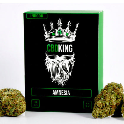 CBDKING - AMNESIA 2γρ, 9% CBD / ΜΗ-ΨΥΧΟΤΡΟΠΙΚΗ ΦΑΡΜΑΚΕΥΤΙΚΗ ΚΑΝΝΑΒΗ