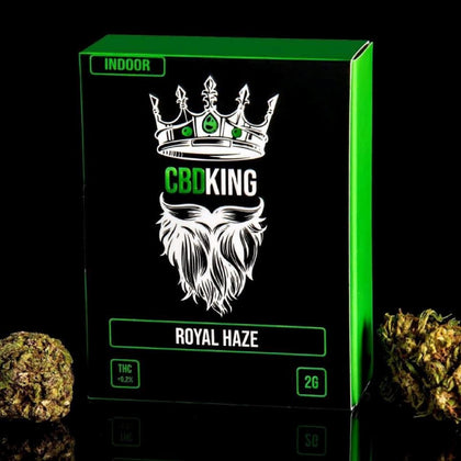 CBDKING - ROYAL HAZE 2γρ, 9% CBD / ΜΗ-ΨΥΧΟΤΡΟΠΙΚΗ ΦΑΡΜΑΚΕΥΤΙΚΗ ΚΑΝΝΑΒΗ