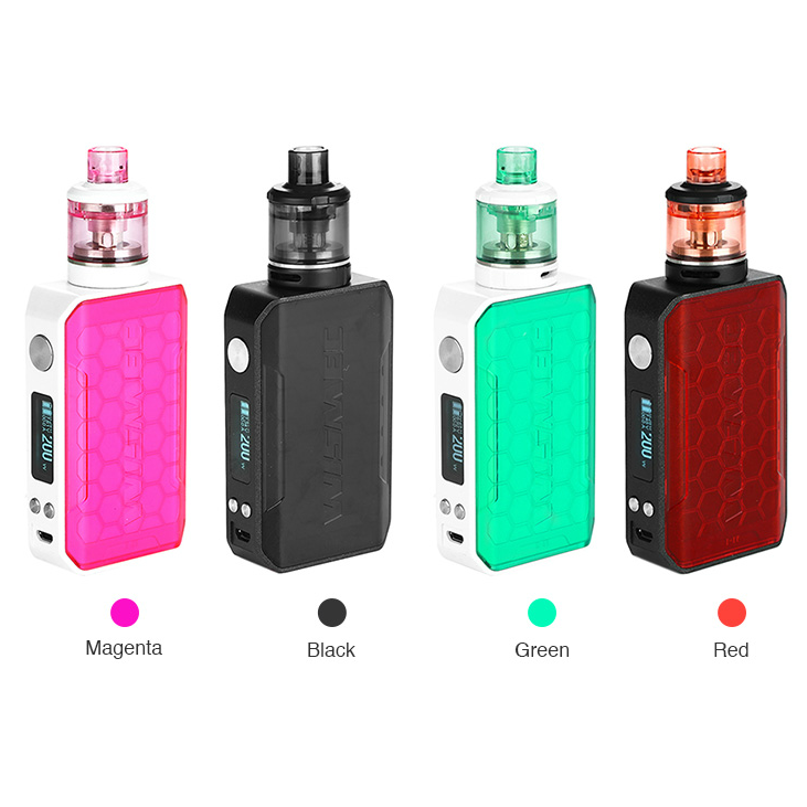 ΚΑΣΕΤΙΝΑ - WISMEC SINUOUS V200 200W 2x 18650 TC + 3ML TANK ( RED )