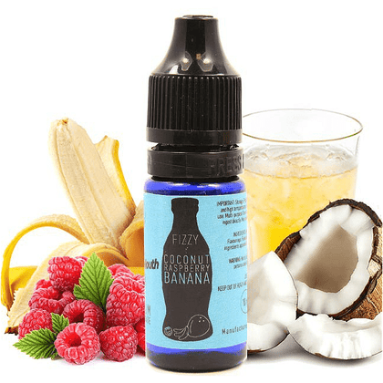 BIG MOUTH FIZZY - 10ML COCONUT RASPBERRY BANANA (ΚΑΡΥΔΑ-ΣΜΕΟΥΡΟ-ΜΠΑΝΑΝΑ-ΛΕΜΟΝΑΔΑ) ΣΥΜΠΥΚΝΩΜΕΝΟ ΑΡΩΜΑ