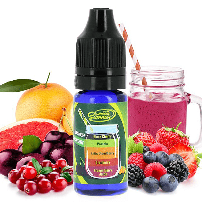 BIG MOUTH SMOOTH SUMMER - 10ML FCAPB (ΡΟΥΜΠΟΥΣ ΚΑΜΕΜΟΡΟΥΣ-ΜΑΥΡΟΚΕΡΑΣΟ-ΠΑΓΩΜΕΝΟΣ ΧΥΜΟΣ ΒΑΤΟΜΟΥΡΩΝ-ΠΟΜΕΛΟ-ΚΡΑΝΜΠΕΡΙ) ΣΥΜΠΥΚΝΩΜΕΝΟ ΑΡΩΜΑ