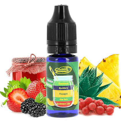 BIG MOUTH SMOOTH SUMMER - 10ML SAPBG (ΜΑΡΜΕΛΑΔΑ ΦΡΑΟΥΛΑ-ΚΟΚΚΙΝΑ & ΜΑΥΡΑ ΦΡΑΓΚΟΣΤΑΦΥΛΑ-ΒΑΤΟΜΟΥΡΟ-ΑΝΑΝΑΣ-ΑΛΟΗ) ΣΥΜΠΥΚΝΩΜΕΝΟ ΑΡΩΜΑ