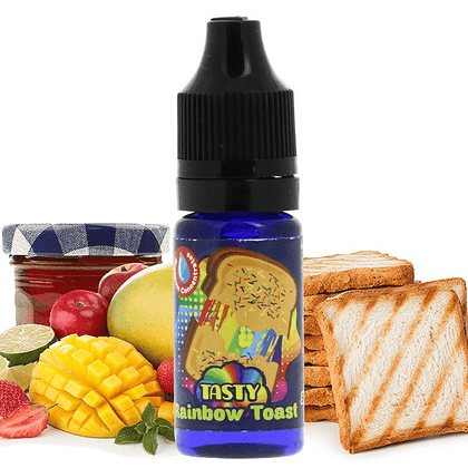 BIG MOUTH TASTY - 10ML RAINBOW TOAST (ΜΑΡΜΕΛΑΔΑ ΔΙΑΦΟΡΩΝ ΦΡΟΥΤΩΝ & ΤΟΣΤ) ΣΥΜΠΥΚΝΩΜΕΝΟ ΑΡΩΜΑ