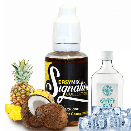 EASYMIX SIGNATURE COLLECTION - 30ML THE BEACH ONE (ΑΝΑΝΑΣ-ΚΑΡΥΔΑ-ΛΕΥΚΟ ΡΟΥΜΙ-ΠΑΓΟΣ) ΣΥΜΠΥΚΝΩΜΕΝΟ ΑΡΩΜΑ