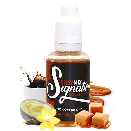 EASYMIX SIGNATURE COLLECTION - 30ML THE COFFEE ONE (ΛΑΤΕ-ΚΡΕΜΑ-ΒΑΝΙΛΙΑ-ΚΑΡΑΜΕΛΑ) ΣΥΜΠΥΚΝΩΜΕΝΟ ΑΡΩΜΑ