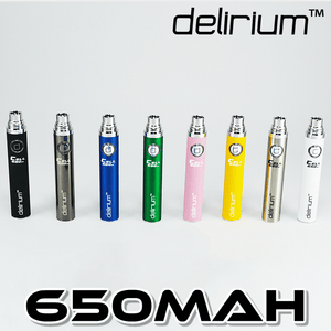 ΜΠΑΤΑΡΙΑ - DELIRIUM CELL eGo 650mA ( STAINLESS STEEL ή SILVER )
