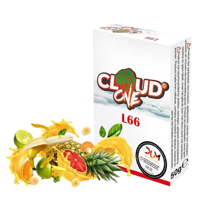 SHISHA - ΓΕΥΣΗ ΝΑΡΓΙΛΕ - CLOUD ONE L66 (ΥΠΟΚΑΤΑΣΤΑΤΟ ΚΑΠΝΟΥ ΜΕ ΑΝΑΜΙΚΤΑ ΕΞΩΤΙΚΑ ΦΡΟΥΤΑ) 50gr