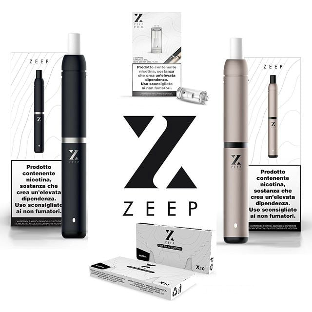 ΚΑΣΕΤΙΝΑ - ZEEP 500MAH + 1.4ML POD TANK ( BLACK )