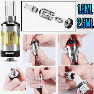 ΑΤΜΟΠΟΙΗΤΗΣ - PuFF - AVATAR Q18 ( 1.5oHm - STAINLESS ) - 1.8ML