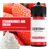 FLAVOURIST MIX-SHAKE-VAPE - 25/120ML - DEJAVU STRAWBERRIES AND CREAM (ΦΡΑΟΥΛΑ, ΚΡΕΜΑ)