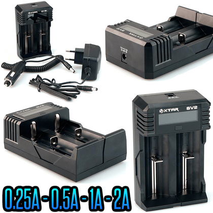 XTAR SV2 ΦΟΡΤΙΣΤΗΣ ΜΠΑΤΑΡΙΩΝ