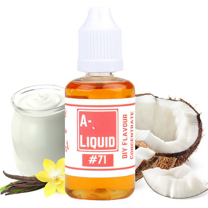A-LIQUID - 30ML COCONUT VANILLA YOGURT (ΚΑΡΥΔΑ-ΒΑΝΙΛΙΑ-ΓΙΑΟΥΡΤΙ) ΣΥΜΠΥΚΝΩΜΕΝΟ ΑΡΩΜΑ