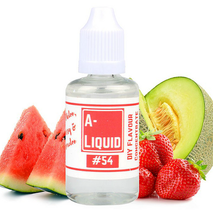 A-LIQUID - 30ML HONEYDEW MELON STRAWBERRY & WATERMELON (ΠΕΠΟΝΙ-ΦΡΑΟΥΛΑ-ΚΑΡΠΟΥΖΙ) ΣΥΜΠΥΚΝΩΜΕΝΟ ΑΡΩΜΑ