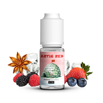 NOVA AROMA - 10ML ARTIC RED (ΚΟΚΚΙΝΑ ΦΡΟΥΤΑ-ΣΤΑΦΥΔΑ-ΜΕΝΤΑ-ΓΛΥΚΑΝΙΣΟΣ-ΕΥΚΑΛΥΠΤΟΣ) ΣΥΜΠΥΚΝΩΜΕΝΟ ΑΡΩΜΑ