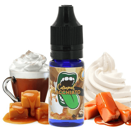 BIG MOUTH CLASSIC - 10ML CARAMEL MACCHIATO (ΚΑΦΕΣ-ΣΑΝΤΙΓΙ-ΚΑΡΑΜΕΛΑ) ΣΥΜΠΥΚΝΩΜΕΝΟ ΑΡΩΜΑ