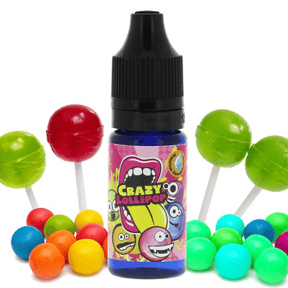 BIG MOUTH CLASSIC - 10ML CRAZY LOLLIPOP (ΓΛΥΦΙΤΖΟΥΡΙΑ ΔΙΑΦΟΡΩΝ ΓΕΥΣΕΩΝ) ΣΥΜΠΥΚΝΩΜΕΝΟ ΑΡΩΜΑ