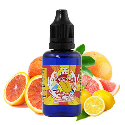 BIG MOUTH - 10ML FRUITY JELLY (ΖΕΛΕΔΑΚΙΑ ΕΣΠΕΡΙΔΟΕΙΔΩΝ) ΣΥΜΠΥΚΝΩΜΕΝΟ ΑΡΩΜΑ