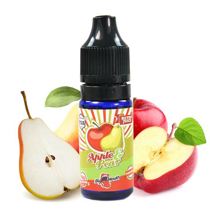 BIG MOUTH RETRO - 10ML APPLE PEAR (ΜΗΛΟ & ΑΧΛΑΔΙ) ΣΥΜΠΥΚΝΩΜΕΝΟ ΑΡΩΜΑ