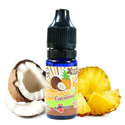 BIG MOUTH RETRO - 10ML PINEAPPLE COCONUT (ΑΝΑΝΑΣ & ΚΑΡΥΔΑ) ΣΥΜΠΥΚΝΩΜΕΝΟ ΑΡΩΜΑ