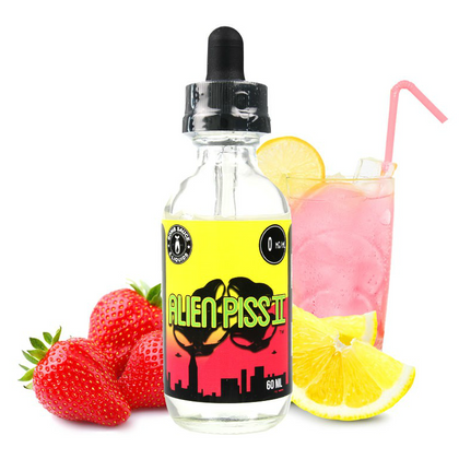 BOMB SAUCE MIX-SHAKE-VAPE - 50/60ML - ALIEN PISS II (ΛΕΜΟΝΑΔΑ & ΦΡΑΟΥΛΑ)