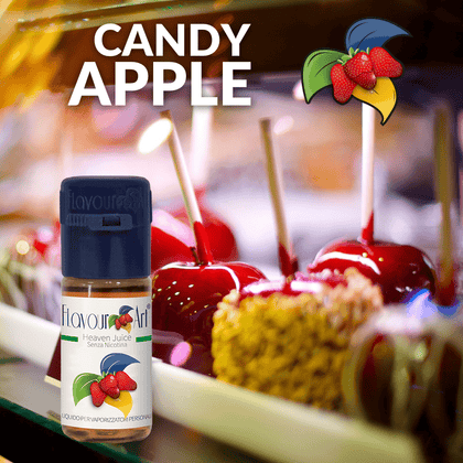 ELIQUID - 10ML - FLAVOURART ITALY - COCOON ( ΚΟΚΚΙΝΟ ΜΗΛΟ & ΚΑΡΑΜΕΛΑ ) 9mg