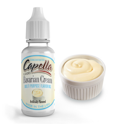 CAPELLA - 13ML BAVARIAN CREAM (ΚΡΕΜΑ ΒΑΥΑΡΙΑΣ) ΣΥΜΠΥΚΝΩΜΕΝΟ ΑΡΩΜΑ