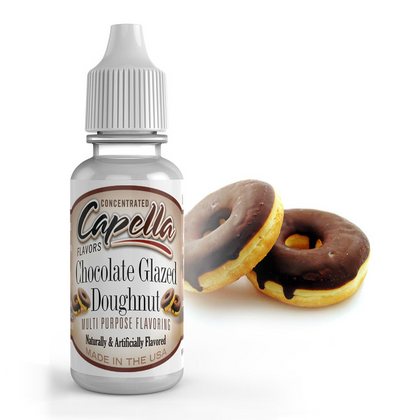 CAPELLA - 13ML CHOCOLATE GLAZED DOUGHNUT (ΝΤΟΝΑΤ ΜΕ ΓΛΑΣΟ ΣΟΚΟΛΑΤΑΣ) ΣΥΜΠΥΚΝΩΜΕΝΟ ΑΡΩΜΑ