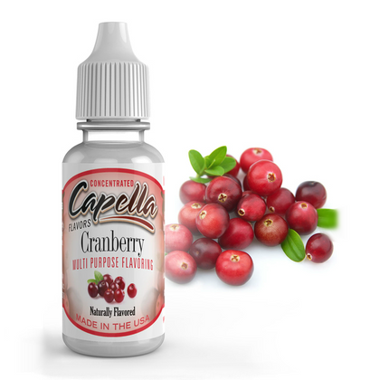 CAPELLA - 13ML CRANBERRY (ΚΡΑΝΜΠΕΡΙ) ΣΥΜΠΥΚΝΩΜΕΝΟ ΑΡΩΜΑ