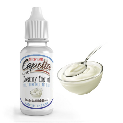 CAPELLA - 13ML CREAMY YOGURT (ΚΡΕΜΩΔΕΣ ΓΙΑΟΥΡΤΙ) ΣΥΜΠΥΚΝΩΜΕΝΟ ΑΡΩΜΑ