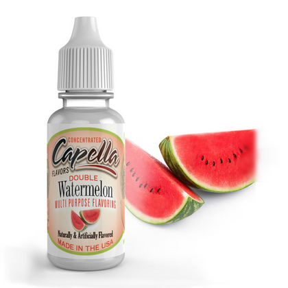 CAPELLA - 13ML DOUBLE WATERMELON (ΔΙΠΛΟ ΚΑΡΠΟΥΖΙ) ΣΥΜΠΥΚΝΩΜΕΝΟ ΑΡΩΜΑ