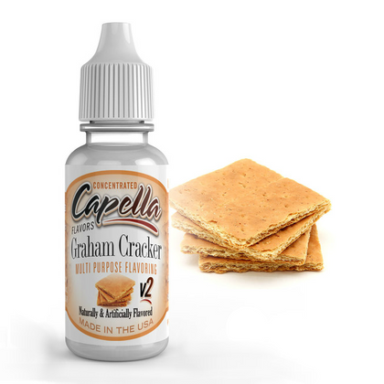 CAPELLA - 13ML GRAHAM CRACKER V2 (ΚΡΑΚΕΡ ΚΑΝΕΛΑΣ) ΣΥΜΠΥΚΝΩΜΕΝΟ ΑΡΩΜΑ