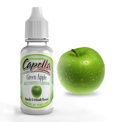 CAPELLA - 13ML GREEN APPLE (ΠΡΑΣΙΝΟ ΜΗΛΟ) ΣΥΜΠΥΚΝΩΜΕΝΟ ΑΡΩΜΑ