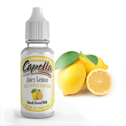 CAPELLA - 13ML JUICY LEMON (ΖΟΥΜΕΡΟ ΛΕΜΟΝΙ) ΣΥΜΠΥΚΝΩΜΕΝΟ ΑΡΩΜΑ