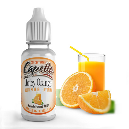 CAPELLA - 13ML JUICY ORANGE (ΖΟΥΜΕΡΟ ΠΟΡΤΟΚΑΛΙ) ΣΥΜΠΥΚΝΩΜΕΝΟ ΑΡΩΜΑ