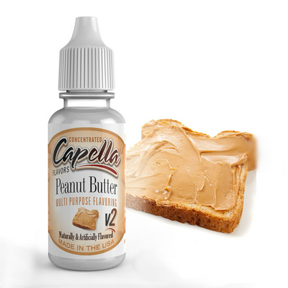 CAPELLA - 13ML PEANUT BUTTER V2 (ΦΙΣΤΙΚΟΒΟΥΤΥΡΟ) ΣΥΜΠΥΚΝΩΜΕΝΟ ΑΡΩΜΑ