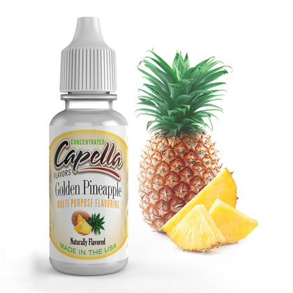CAPELLA - 13ML GOLDEN PINEAPPLE (ΧΡΥΣΑΦΕΝΙΟΣ ΑΝΑΝΑΣ) ΣΥΜΠΥΚΝΩΜΕΝΟ ΑΡΩΜΑ