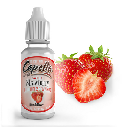 CAPELLA - 13ML SWEET STRAWBERRY (ΓΛΥΚΙΑ ΦΡΑΟΥΛΑ) ΣΥΜΠΥΚΝΩΜΕΝΟ ΑΡΩΜΑ