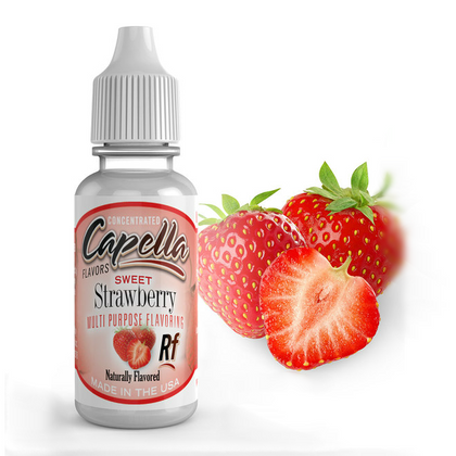 CAPELLA - 13ML RF SWEET STRAWBERRY (ΓΛΥΚΙΑ ΦΡΑΟΥΛΑ) ΣΥΜΠΥΚΝΩΜΕΝΟ ΑΡΩΜΑ