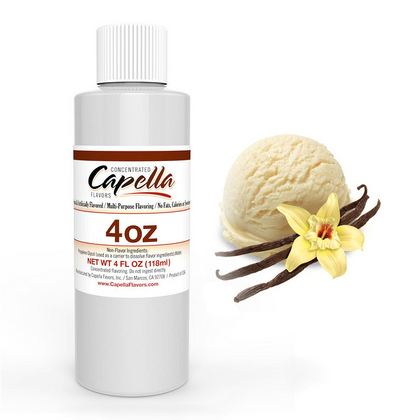 CAPELLA - 118ML VANILLA BEAN ICE CREAM (ΠΑΓΩΤΟ ΒΑΝΙΛΙΑ) ΣΥΜΠΥΚΝΩΜΕΝΟ ΑΡΩΜΑ