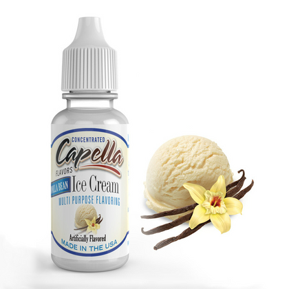 CAPELLA - 13ML VANILLA BEAN ICE CREAM (ΠΑΓΩΤΟ ΒΑΝΙΛΙΑ) ΣΥΜΠΥΚΝΩΜΕΝΟ ΑΡΩΜΑ