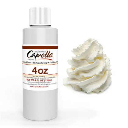 CAPELLA - 118ML VANILLA WHIPPED CREAM (ΣΑΝΤΙΓΙ ΒΑΝΙΛΙΑ) ΣΥΜΠΥΚΝΩΜΕΝΟ ΑΡΩΜΑ