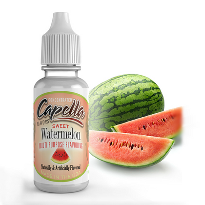 CAPELLA - 13ML SWEET WATERMELON (ΩΡΙΜΟ ΚΑΡΠΟΥΖΙ) ΣΥΜΠΥΚΝΩΜΕΝΟ ΑΡΩΜΑ