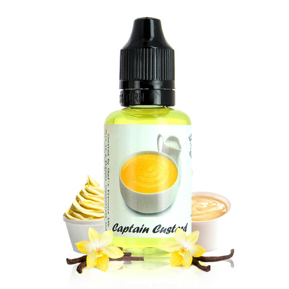 CHEFS FLAVOURS UK - 30ML CAPTAIN CUSTARD (ΚΡΕΜΑ & ΜΠΙΣΚΟΤΟ) ΣΥΜΠΥΚΝΩΜΕΝΟ ΑΡΩΜΑ