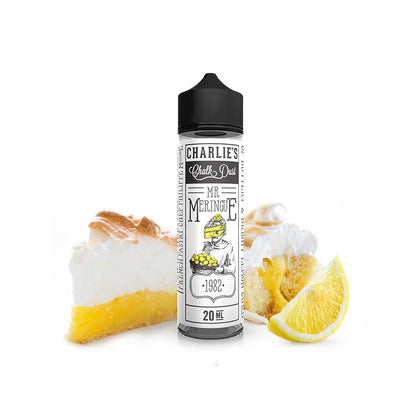 CHARLIE'S CHALK DUST - MIX-SHAKE-VAPE - 20/60ML - MR MERINGUE (ΤΡΑΓΑΝΗ ΖΥΜΗ, ΚΡΕΜΑ ΛΕΜΟΝΙΟΥ, ΜΑΡΕΓΚΑ)